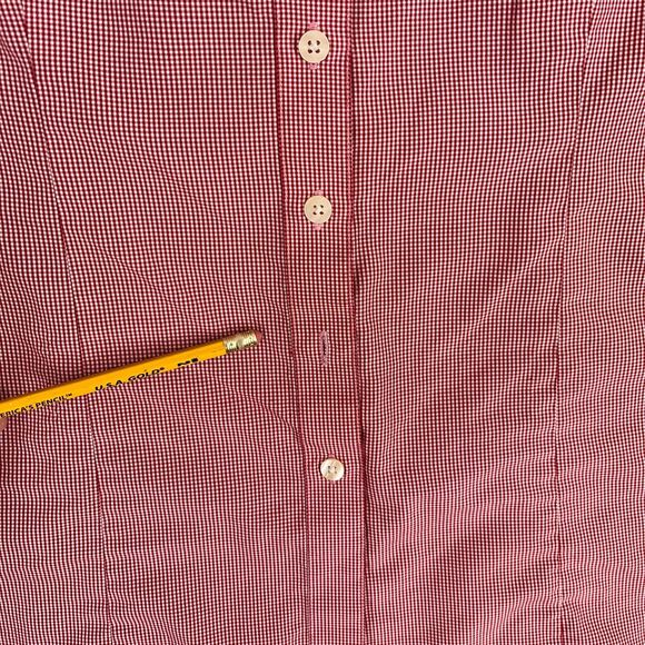 Chik-Fil-A Shirt Womens Large Button Up Employee Uniform Workwear Work Fast Food - Picture 4 of 10